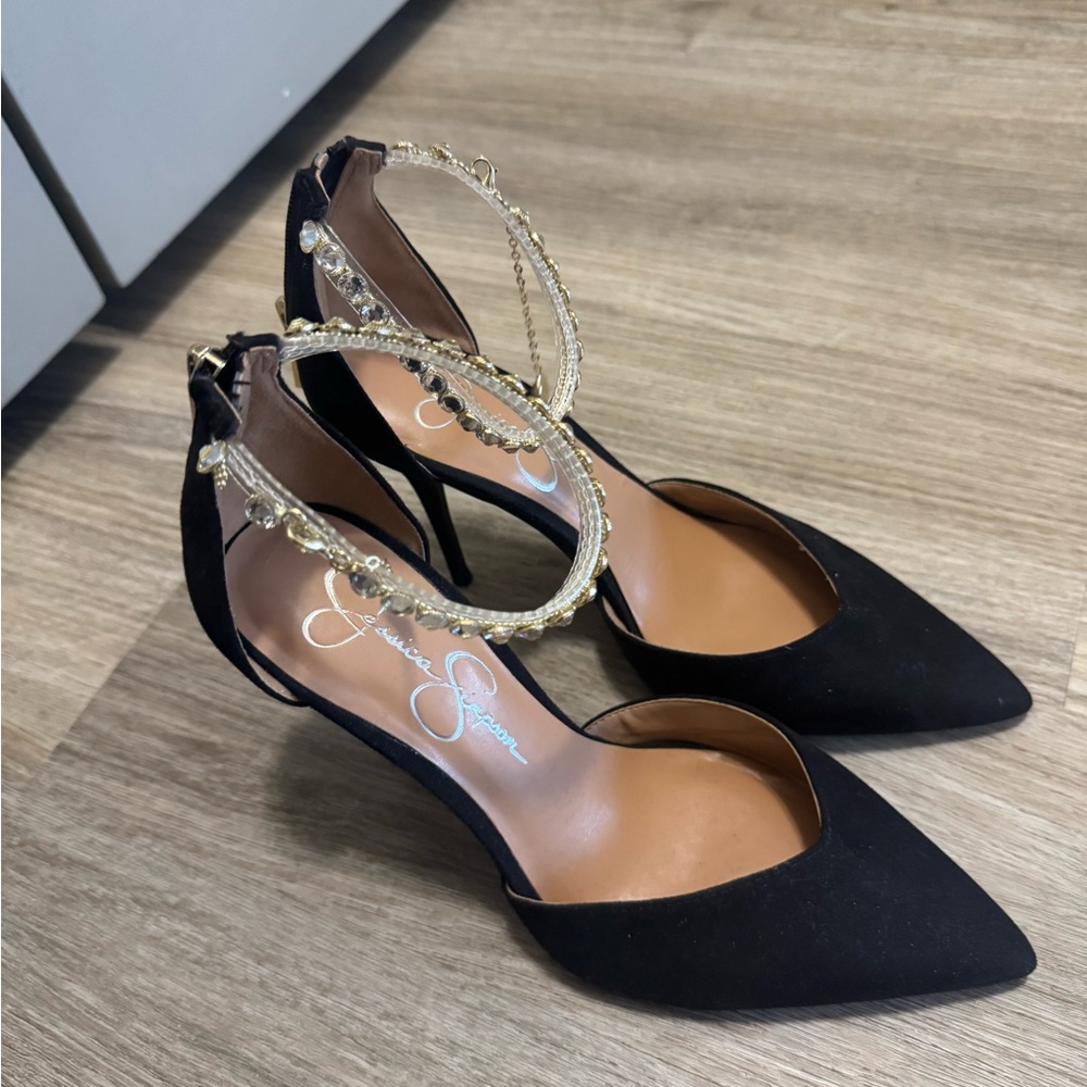 Jessica Simpson Black Heels - Picture 5 of 6
